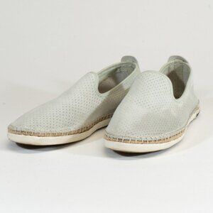 SeaVees Womens Ocean Park Sea Spray Suede Espadrilles, Size 8